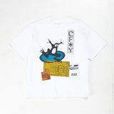 CANDICE FROG DREAMING SS TSHIRT - WHITE