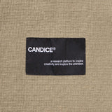 CANDICE WAFFLE POCKET SS TSHIRT - KHAKI