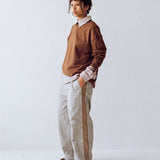 CANDICE EAST LS TSHIRT - BROWN
