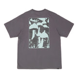 P.A.M SHROOMS SS TSHIRT - CHARCOAL