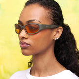 CANDICE + SUB SUN GLASSES - ORANGE