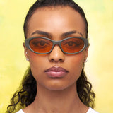 CANDICE + SUB SUN GLASSES - ORANGE