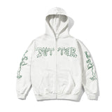 BUTTER + DANIEL JOHNSTON THIRTEEN ZIP THRU HOOD - ASH GREY