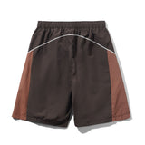BUTTER TRACK SHORTS - BROWN