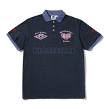 UMBRO + BUTTER VICTORY POLO - NAVY / SLATE