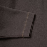 CANDICE WAFFLE LS TSHIRT - MUD