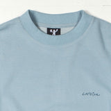 CANDICE LOGO WAFFLE LS TSHIRT - BABY BLUE