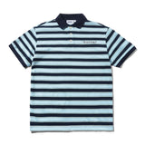 BUTTER WITNESS STRIPE POLO - NAVY / BLUE