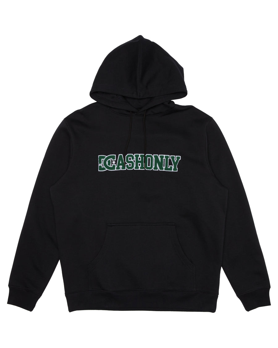 CASH ONLY + DC HOODED PULLOVER SWEATSHIRT