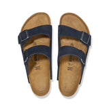 BIRKENSTOCK ARIZONA  - DESERT BUCK WHALE MIDNIGHT NUBUCK LEATHER