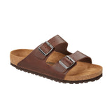 BIRKENSTOCK ARIZONA  - VINTAGE WOOD ROAST NATURAL LEATHER