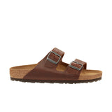 BIRKENSTOCK ARIZONA  - VINTAGE WOOD ROAST NATURAL LEATHER