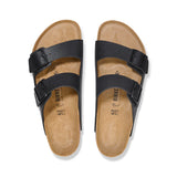 BIRKENSTOCK ARIZONA BIRKO FLOR - SAFFIANO BLACK