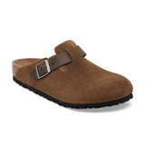 BIRKENSTOCK BOSTON OILED / SUEDE LEATHER - DARK TEA