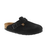 BIRKENSTOCK SFB BOSTON - BLACK SUEDE LEATHER