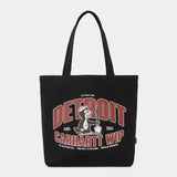 CARHARTT WIP GRAPHIC CANVAS TOTE BAG - UNDERGROUND PRINT / BLACK