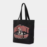 CARHARTT WIP GRAPHIC CANVAS TOTE BAG - UNDERGROUND PRINT / BLACK