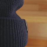 LOWF KANSO BEANIE - INDIGO