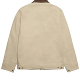 CAT WWR PEORIA PRINTED CANVAS JACKET - ABBEY STONE