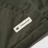 CAT WWR PEORIA TWILL JACKET - BEETLE GREEN