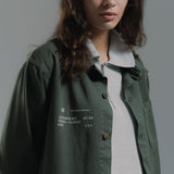 CAT WWR TWILL CHORE JACKET - BEETLE GREEN