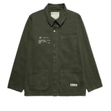 CAT WWR TWILL CHORE JACKET - BEETLE GREEN