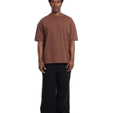COLOUR PLANE HEAVYWEIGHT TSHIRT - BROWN