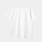 CARHARTT WIP CHASE SS TSHIRT - WHITE