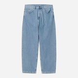 CARHARTT WIP BRADON DENIM PANT - BLUE STONE WASH