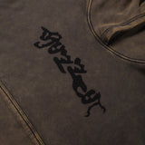 BUZZCUT BONEZ WASHED HOODIE - DIRTY BROWN