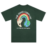 THE GOOD COMPANY TOGETHER SS TSHIRT - GREEN