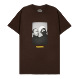 PLEASURES + OUTKAST VOCABULARY SS TSHIRT - BROWN